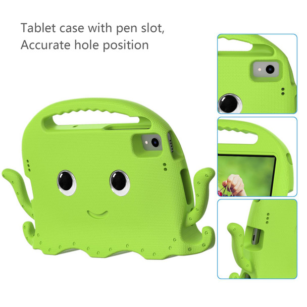 For Huawei MatePad 10.4 Octopus Style EVA PC Tablet Case(Grass Green)