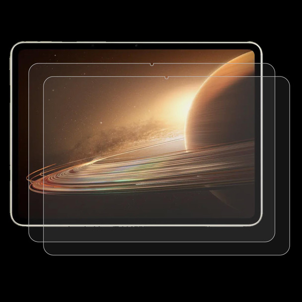 For OPPO Pad 2 2pcs 9H 2.5D Explosion-proof Tempered Tablet Glass Film