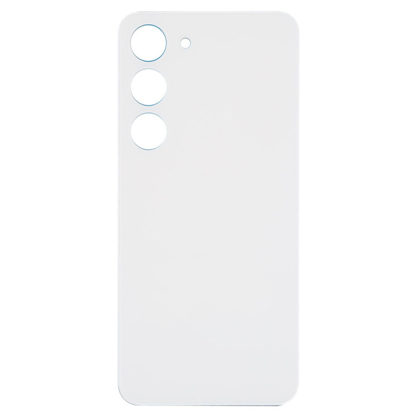 For Samsung Galaxy S23 SM-S911B OEM Glass Battery Back Cover(White)