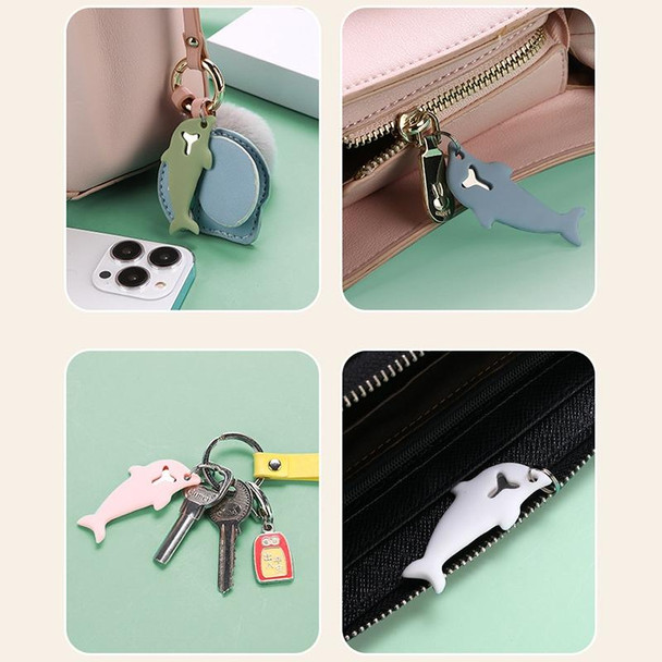 3pcs 2 in 1 Phone Tablet Card Removal Needle Dolphin Shape Card Opening Needle Cover(Green)