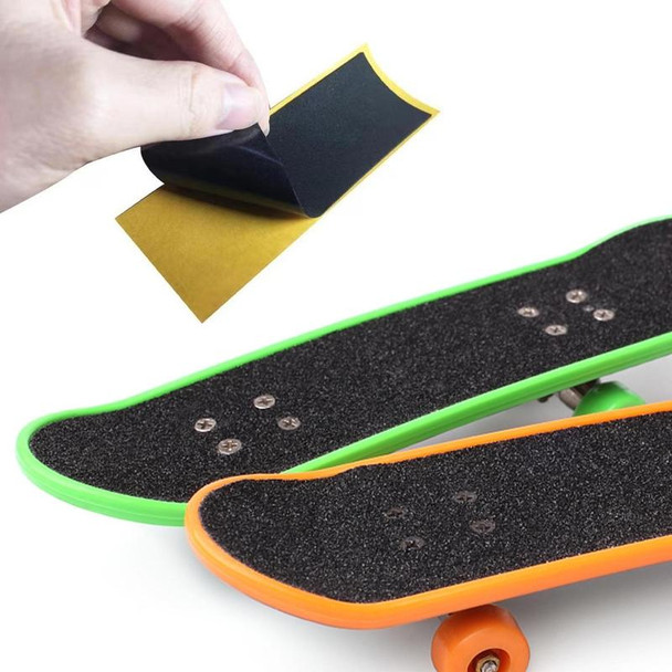 20pcs Finger Skateboard Anti-slip Sticker Sponge Pad, Size: 38x98mm(Black)