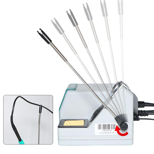 SUGON T26 Soldering Station Lead-free 2S Rapid Heating with C210-020 Soldering Iron Tip Kit, EU Plug