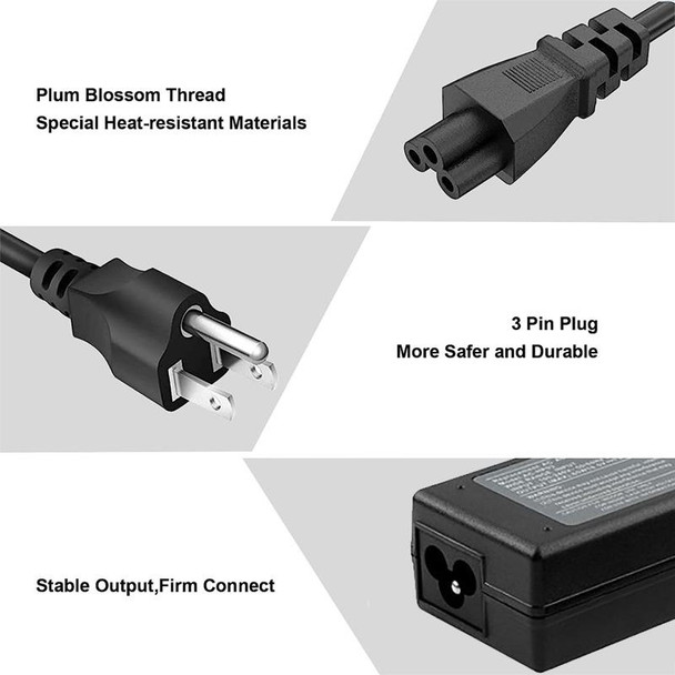 ADP-40THA 19V 2.37A AC Adapter for Asus Laptop, Output Tips: 4.0mm x 1.35mm(US Plug)