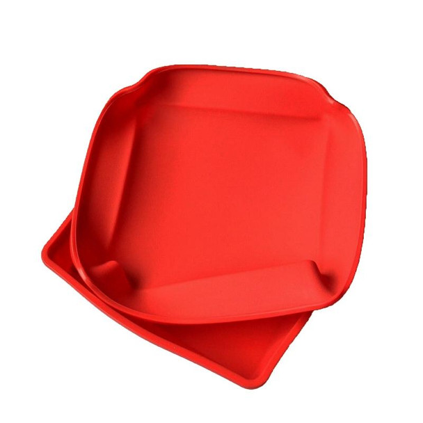 Food Grade Non-Stick Square Silicone Cake Mold 6.4 Inch Square Pizza Baking Pan Tools