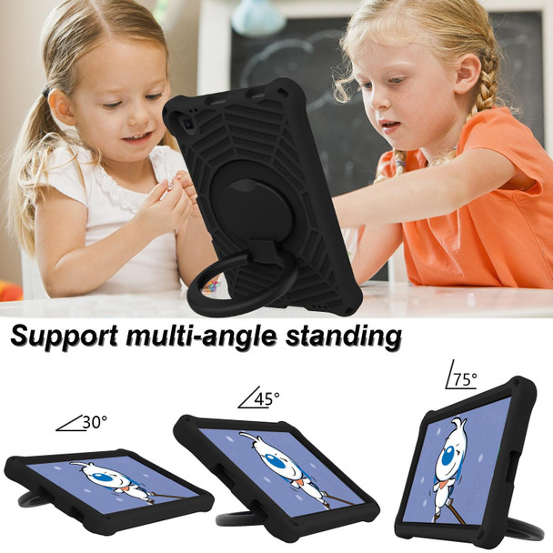 For Xiaomi Mi Pad 4 Plus Spider King Silicone Protective Tablet Case(Black)