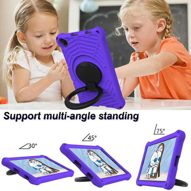 For Xiaomi Mi Pad 4 Plus Spider King Silicone Protective Tablet Case(Purple)