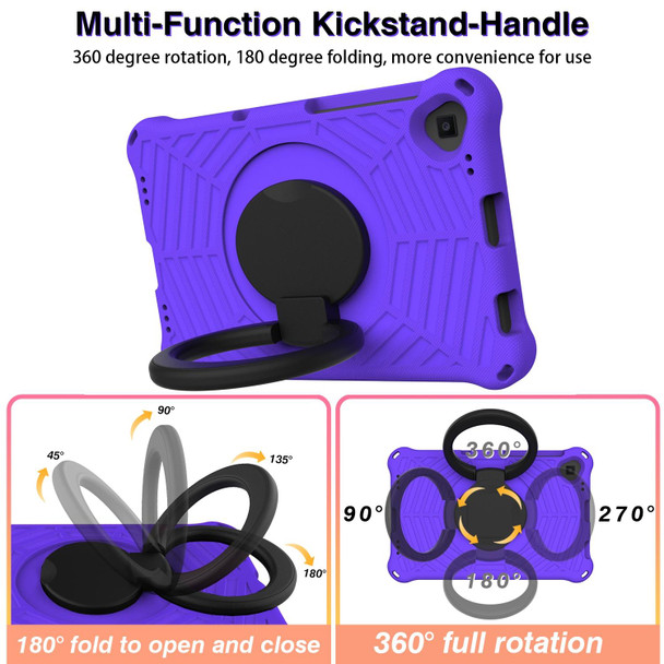 For Xiaomi Mi Pad 4 Plus Spider King Silicone Protective Tablet Case(Purple)