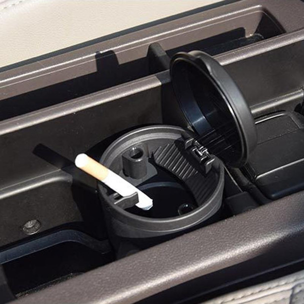 Car Heat Resistant Flame-retardant PBT Ashtray(Black)