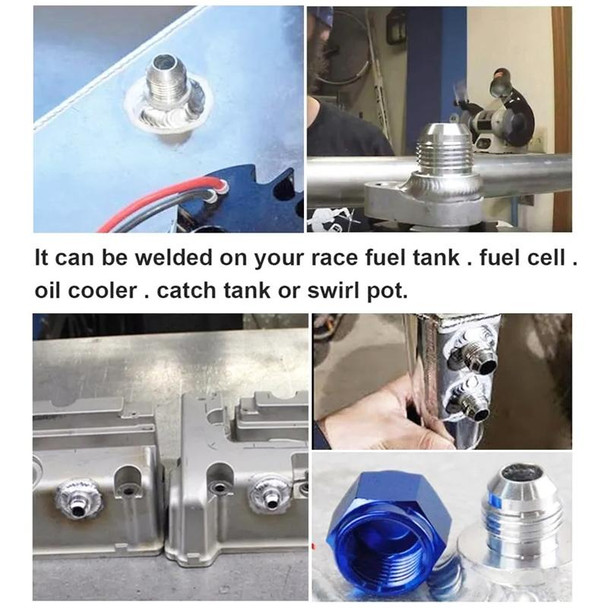 AN3 Car Oil Pipe Joint Breathable Pot Connector