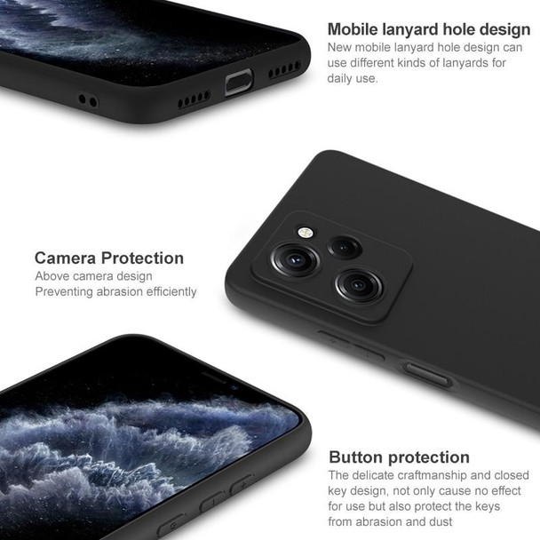 For Xiaomi Redmi Note 12 Pro Speed / POCO X5 Pro 5G IMAK UC-3 Series Shockproof Frosted TPU Protective Case(Black)