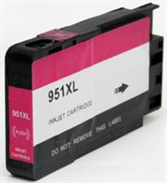 Compatible Replacement Ink Cartridge for HP 951XL CN047AE - Page Yield 1500 pages with 5% Coverage for HP Officejet Pro 251DW / 276DW / 8100 / 8600 / 8610 / 8620 - High Yield Magenta, Retail Box , No Warranty
