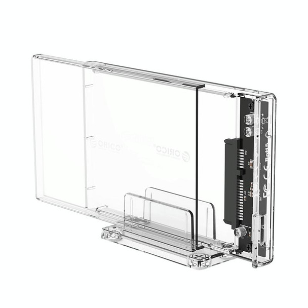 ORICO 2159U3 2.5 inch Transparent USB3.0 Hard Drive Enclosure with Stand