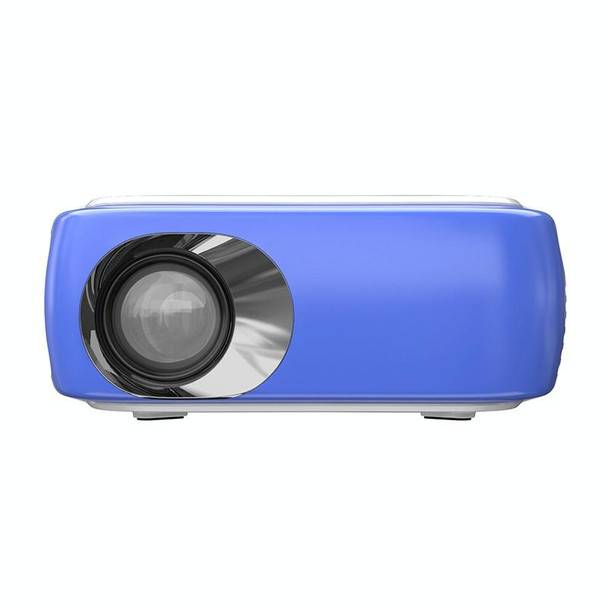 DR-860 1920x1080 1000 Lumens Portable Home Theater LED Projector, Plug Type:UK Plug(Blue White)