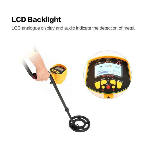 MD9020C High Sensitivity LCD Display Metal Detector