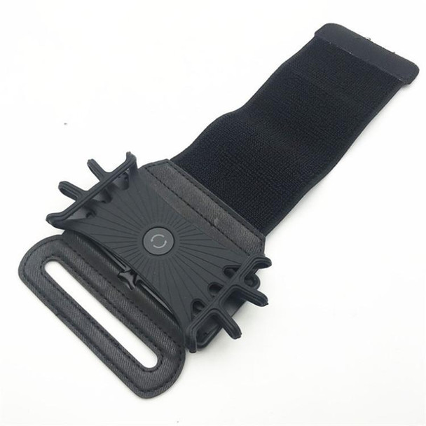 Rotating Arm With Mobile Phone Rack Sports Equipment Arm Bag Creative Outdoor Running Fitness Mobile Phone Bracket, Style:Wrist