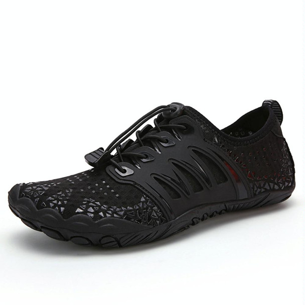 528 Lovers Style Outdoor Leisure River Hiking Shoes, Size:38(Black)