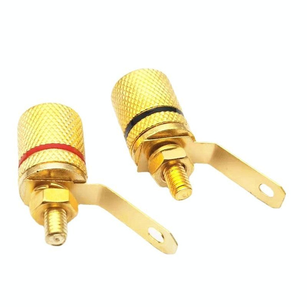 10pcs Speaker Gold-plated 4MM Banana Plug Terminal(306)