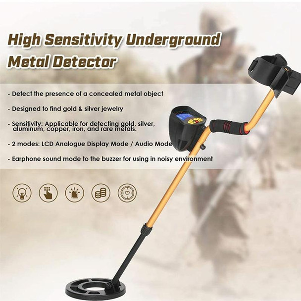 MD3010II High Sensitivity Underground Metal Detector