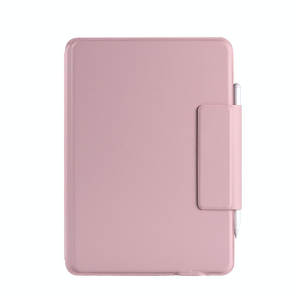 X3125-6D Integrated Thin Magnetic Bluetooth Keyboard Case with Backlight For iPad Air 2022/Air 2020 10.9/Pro 11 2018/2020/2021/2022(Pink)