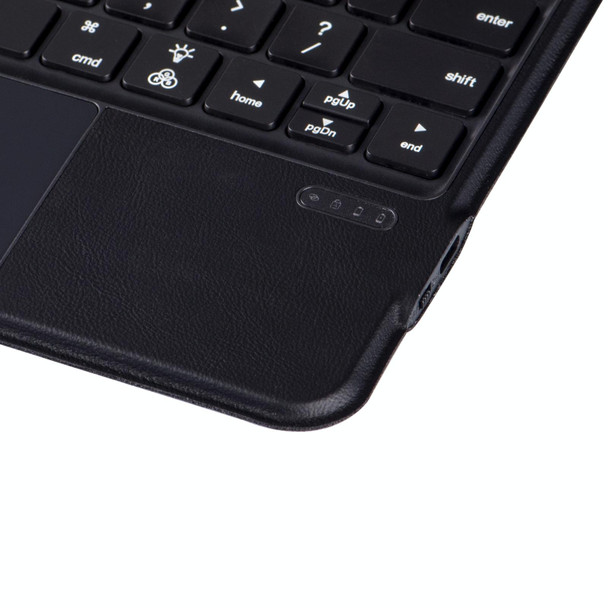 X3125-6D Integrated Thin Magnetic Bluetooth Keyboard Case with Backlight For iPad Air 2022/Air 2020 10.9/Pro 11 2018/2020/2021/2022(Black)