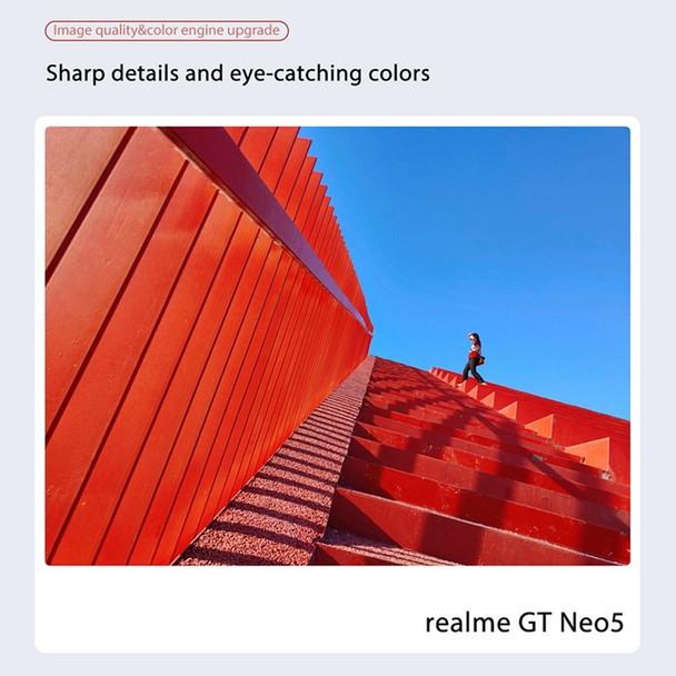 Realme GT Neo5 5G, 12GB+256GB, 50MP Camera, Chinese Version, Triple Back Cameras, 150W Flash Charging, 6.74 inch Realme UI 4.0 / Android 13 Qualcomm Snapdragon 8+ 5G Octa Core up to 3.0GHz, Network: 5G, Support Google Play(White)