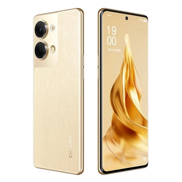 OPPO Reno9 5G, 8GB+256GB, 64MP Camera, Chinese Version, Dual Back Cameras, 6.7 inch ColorOS 13 / Android 13 Qualcomm Snapdragon 778G 5G Octa Core up to 2.4Ghz, Network: 5G, Support Google Play(Gold)