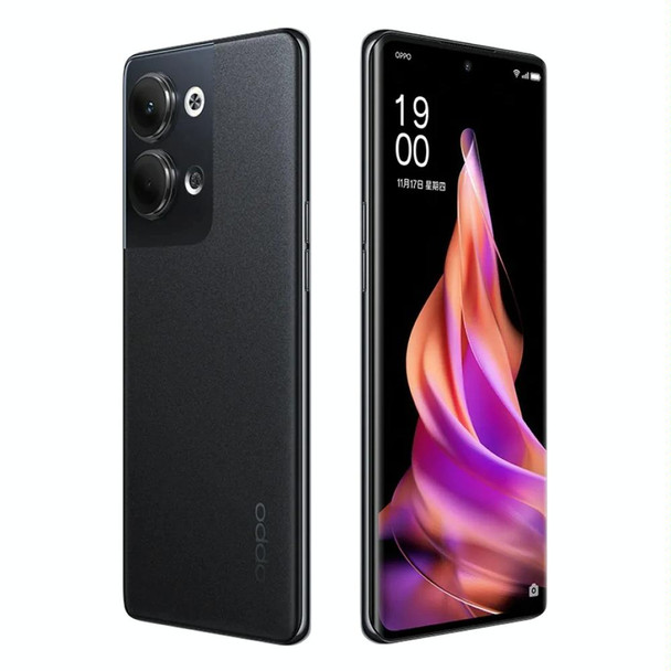 OPPO Reno9 5G, 8GB+256GB, 64MP Camera, Chinese Version, Dual Back Cameras, 6.7 inch ColorOS 13 / Android 13 Qualcomm Snapdragon 778G 5G Octa Core up to 2.4Ghz, Network: 5G, Support Google Play(Black)