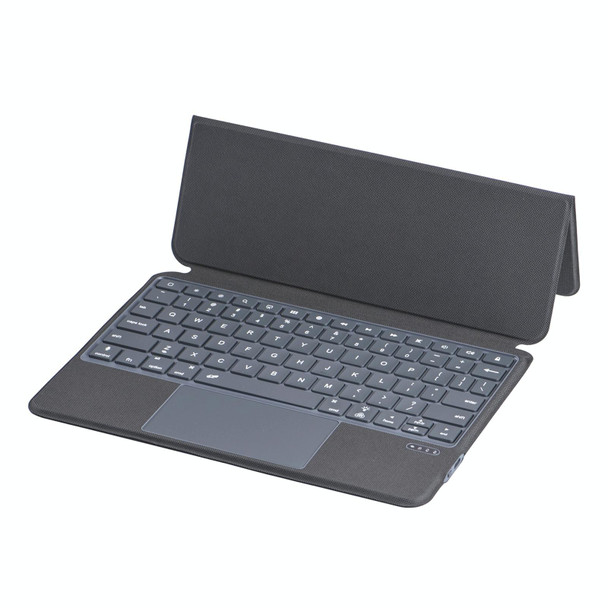 J3128D For iPad 10th Gen 10.9 2022 Backlight Bluetooth Keyboard Leather Case(Black)
