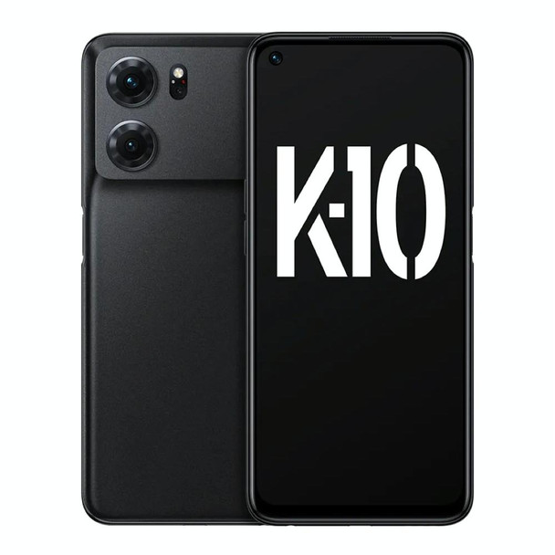 OPPO K10 5G, 12GB+256GB, 64MP Camera, Chinese Version, Triple Rear Cameras, Side Fingerprint Identification, 6.59 inch ColorOS 12.1 Dimensity 8000-MAX Octa Core up to 2.75Ghz, Network: 5G, Support Google Play(Black)