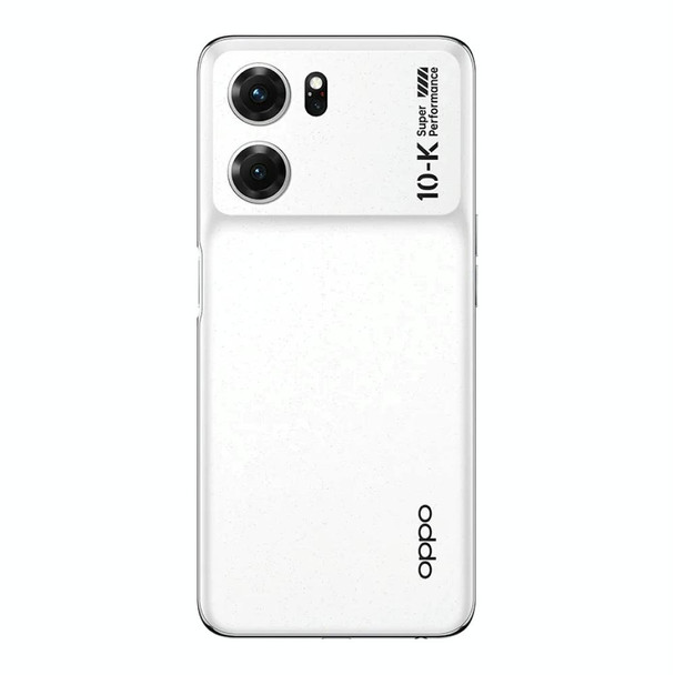 OPPO K10 5G, 8GB+256GB, 64MP Camera, Chinese Version, Triple Rear Cameras, Side Fingerprint Identification, 6.59 inch ColorOS 12.1 Dimensity 8000-MAX Octa Core up to 2.75Ghz, Network: 5G, Support Google Play(White)