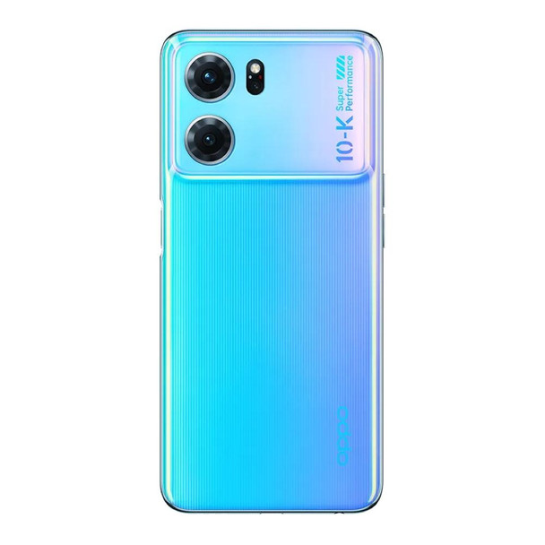 OPPO K10 5G, 8GB+256GB, 64MP Camera, Chinese Version, Triple Rear Cameras, Side Fingerprint Identification, 6.59 inch ColorOS 12.1 Dimensity 8000-MAX Octa Core up to 2.75Ghz, Network: 5G, Support Google Play(Blue)