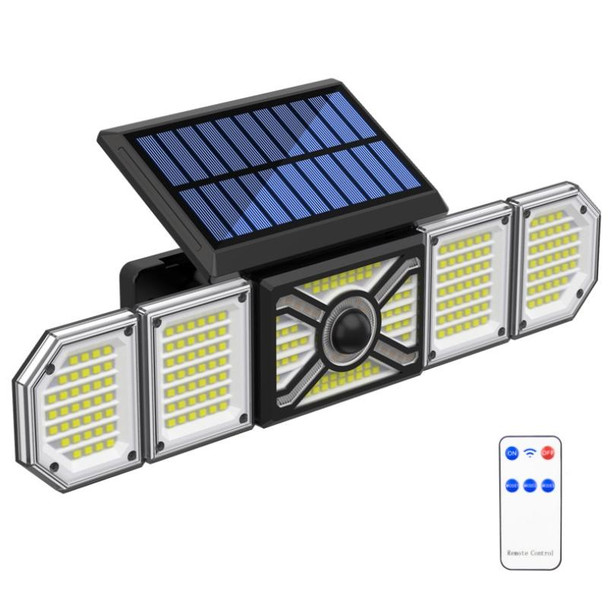 5-Head Solar Light Outdoor Garden Light Human Body LED Sensor Light(TY10708)