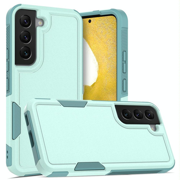 For Samsung Galaxy S22 5G 2 in 1 PC + TPU Phone Case(Light Green)