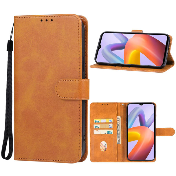 For Xiaomi Redmi A2+ Leather Phone Case(Brown)