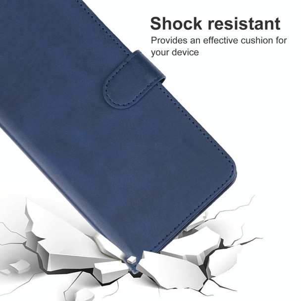 For Tecno Spark 10 / 10C Leatherette Phone Case(Blue)