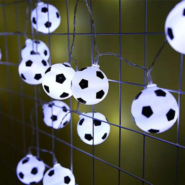 1m 10 LEDs Football Lantern String KTV Creative LED Decorative Light(Warm White Light)