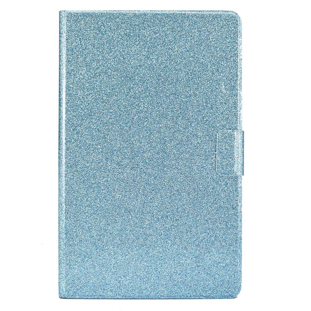 For Huawei MatePad 10.4 2022 Glitter Powder Leatherette Tablet Case(Blue)