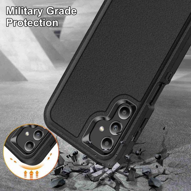 For Samsung Galaxy A54 Life Waterproof Rugged Phone Case(Black)