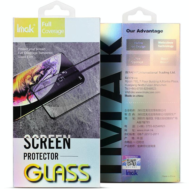 For Samsung Galaxy A14 4G imak 9H Surface Hardness Full Screen Tempered Glass Film Pro+ Series