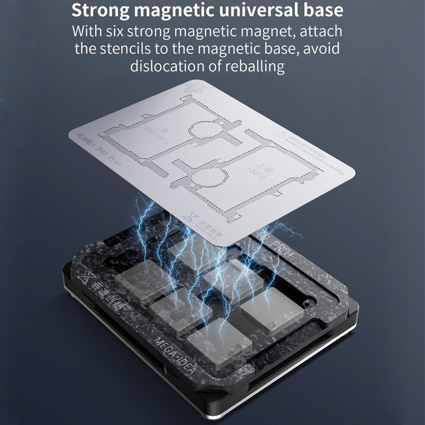 For Xiaomi 12S Ultra Qianli Mega-idea Multi-functional Middle Frame Positioning BGA Reballing Platform