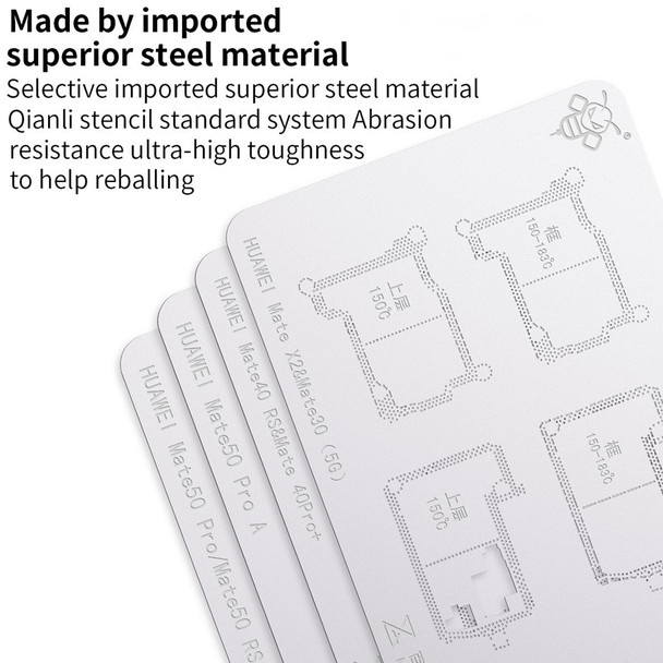 For Huawei Mate 40 Pro+ Qianli Mega-idea Multi-functional Middle Frame Positioning BGA Reballing Platform