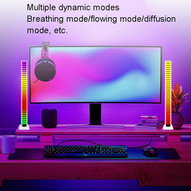 LED Pick Up Light Illuminating Light Effect Desktop Night Light, Color: White+Stand(USB Plug)