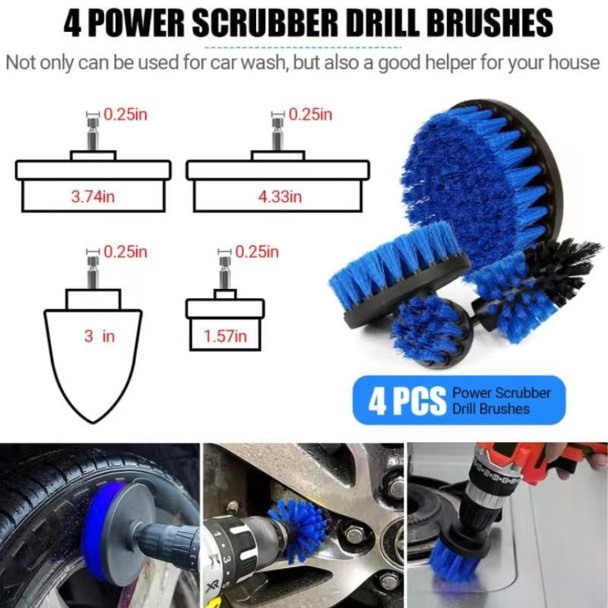 30 in 1 Car Wash Waterproof Gloves Wheel Hub Cleaning Brush