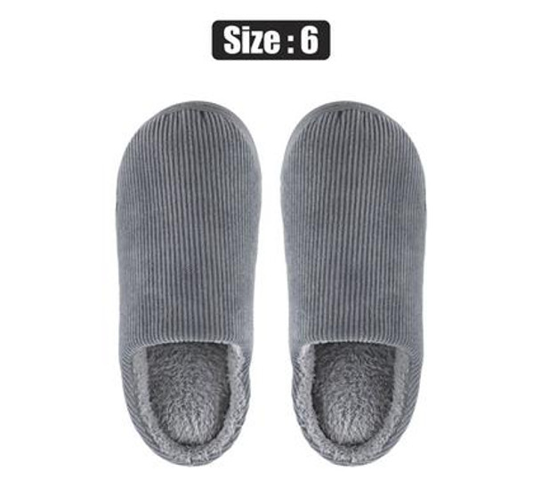 Slipper Slip-In Grey Grain Size 6