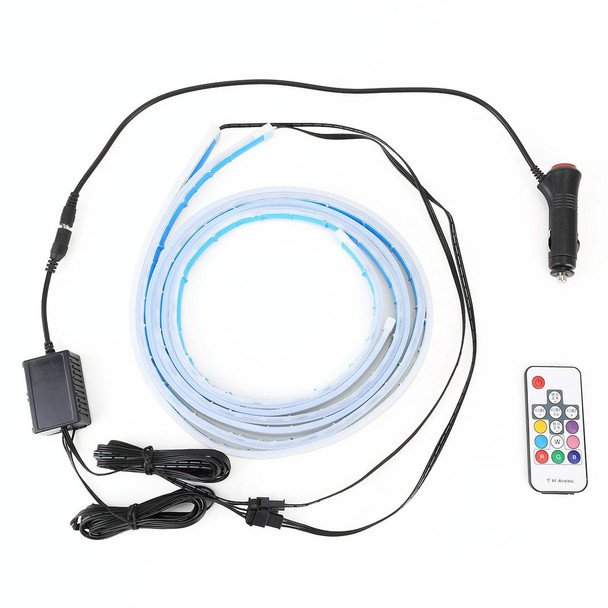 1.5m Car Auto Universal Colorful Door Edge Light with SMD-5050 Lamps Decorative Lamp, DC12V 17W, Cable Length: 2m