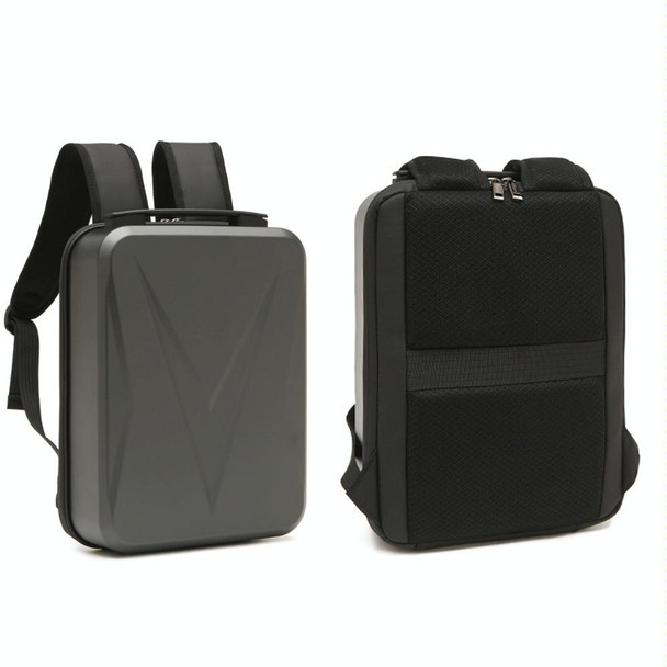 For DJI AVATA Advanced Edition Hard Shell Backpack Shoulder Bag Storage Bag Box Suitcase(Dark Gray)