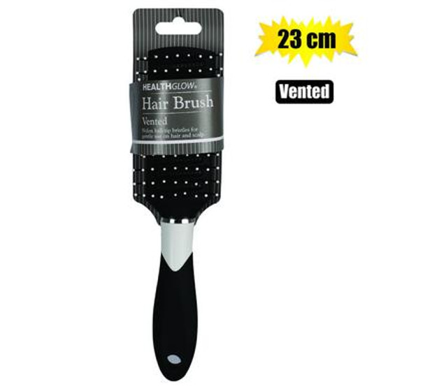 Hair Brush Assorted 23cm Vent