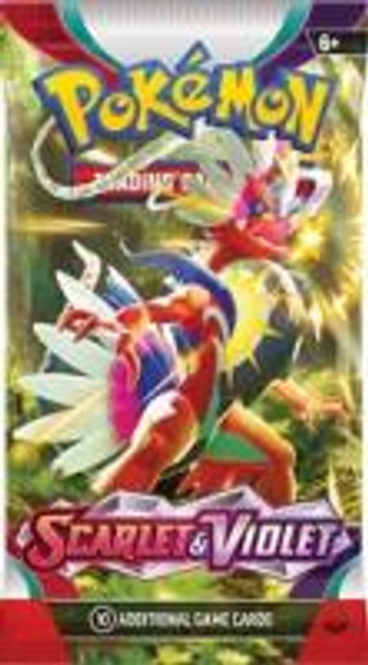 Pokémon Scarlet And Violet Karaidon Booster Pack