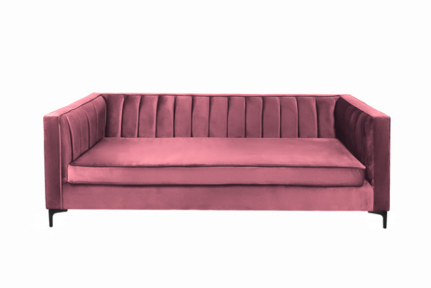 Oxford Three Seater Stripe Velvet