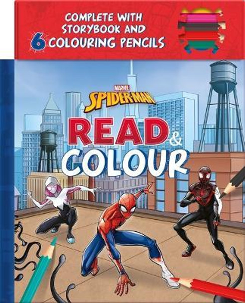 Marvel Spider-Man - Read & Colour